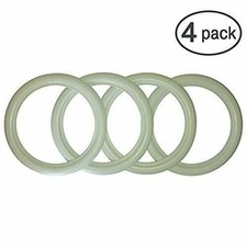 12 Inch Rims Whitewall Flapper SidewalTopper Tire Trim Insert Style Set of 4 pcs picture