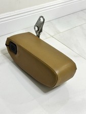 80-89 Mercedes W107 Leather Palomino Center Armrest 450SL 380SL 560SL picture