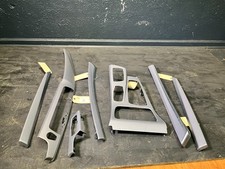 2010-2017 BMW F10 528i 535i & D FRONT REAR DOOR DASH SILVER INTERIOR TRIM SET picture