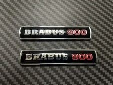 2x Mercedes Brabus 900 Side Fender Marker Logo Badge Emblem Nameplate Decorate picture