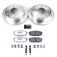 PowerStop K3073-36 Z36 Truck and SUV Carbon-Fiber Ceramic Brake Pad and Drilled picture