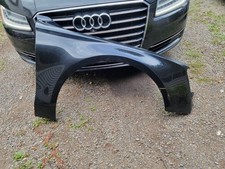 audi a8 11-18 RH fender black aluminum picture