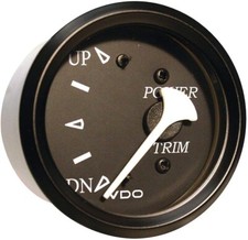 NEW, SeaChoice 50-15591; VDO Trim Gauge (Evin/ John) Black/ Black picture