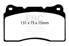 EBC Brakes DP51210NDX Bluestuff NDX Full Race Brake Pads picture