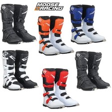 Moose Racing Qualifier Mx Motocross ATV Offroad Boots Pick Size & Color picture