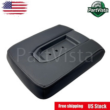 Black Front Seat Armrest Lid For GMC Sierra Chevy Silverado 2019-2026 84714633 picture
