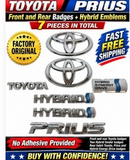 OEM ✅2004-09 TOYOTA PRIUS BADGE EMBLEM Full Set Original-Hood-Trunk -Sides-Rear✅ picture