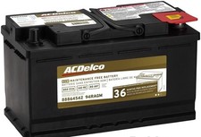 SALE- ACDELCO 94RAGM AGM; BCI Group: 94R; CCA: 850 A; RC: 140 MJ; picture