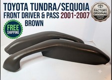 OEM 🔥TOYOTA TUNDRA/SEQUOIA FRONT DRIVER/ PASS DOOR PULL HANDLES Brown🔥 picture