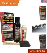6oz Forever Black Bumper & Trim Restore Kit - Permanent Dye for All Vehicles picture
