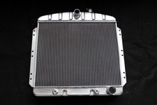 KKS FIT 1948-1954 Chevrolet GMC Truck V8 STAMP TANK 3 ROWS ALUMINUM RADIATOR picture