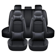 Cubreasientos PU Para Autos Universal Cubre Fundas Asientos De Carros 5 Plazas picture