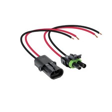 OLS 2-Wire Weather Pack Connector Kit Assembled with 10