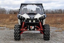 SuperATV Scratch-Resistant Flip Windshield for Can-Am Maverick picture