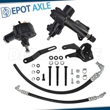 Power Steering Conversion Gear Box Kit For 1955-57 Chevy Bel Air 210 500 Series picture