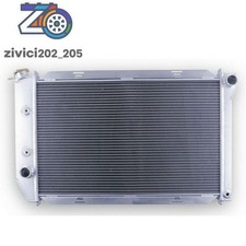 CU381 Aluminum Radiator For 1971-1973 Ford Mustang Mercury Cougar Marquis V8 picture