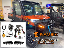 2025 + Polaris Ranger XP 1000 Ravek Turn Signal Kit w/ Bumper Lights 64-1008 picture