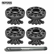 4 25mm 7075-T6 Alluminum Wheel Spacers 5x4.5 for Maserati Ghibli Levante Quattro picture