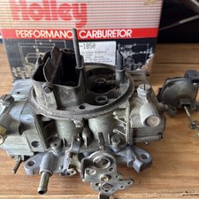 VINTAGE HOLLEY FOUR BARREL 600 CFM CARBURETOR 9834 Sold As Is picture