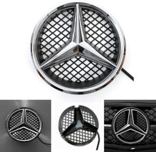 R Motors fit Mercedes Benz Illuminated Logo Badge Front Grille LED Emblem Light picture