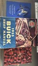1955 Buick Factory Shop Manual with Owners Guide and Brochure. picture