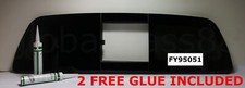 Fits 2005-2025 Nissan Frontier Pickup Rear Manual Sliding Glass Window NonHeat picture