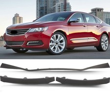 For 2014-2020 Chevrolet Impala Lower Air Deflector Front Bumper Valance 3PCS picture