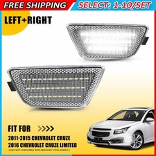 2-20x For Chevy Cruze 42334145 Clear White LED Front Bumper Side Marker Lights picture