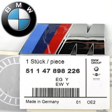 NEW ORIGINAL BMW M SPORT TRI COLOR EMBLEM LOGO BADGE GENUINE M-TECH OEM BMW PART picture
