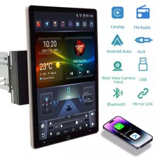 Double 2DIN Rotatable 10.1
