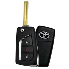 Orginal OEM Factory Toyota 2019-24 Rav4 Flip Keyless Remote GQ4-73T Uncut blade picture