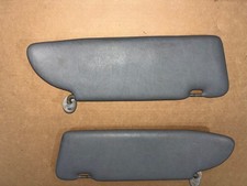 1981-1991 Mercedes W126 Left & Right Sun visors  BLUE Visor 560SEL 300SD 420 picture