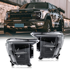 Full LED Headlights for Ford F150 F-150 14th Gen 2021 2022 2023 Front Headlamps picture