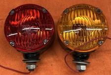 PAIR Vintage SIGNAL STAT Front TURN SIGNAL Light OLD Truck DODGE POWER WAGON picture