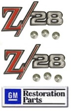 1969  Z28 fENDER  69 Z/28 Fender EmblemS (Pair)  New GM LICENSED REPRODUCTION picture