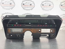 1969-70 Impala Caprice Speedometer Instrument Cluster Assembly w/ Carrier, Trim picture