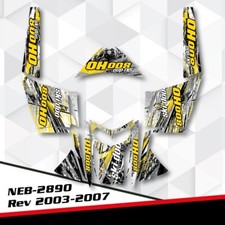 WRAP DECALS KIT FOR SKI DOO SKIDOO REV 800HO  2003 2004 2005 2006 2007 NEB-2890 picture