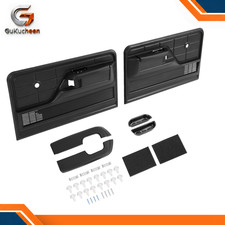 Interior Door Panel & Door Handle Kit For Ford F100 F150 Bronco Truck 1973-1979 picture