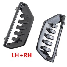 1 Pair For 22-2024 GMC Sierra 1500 Front Bumper Grille Cover Air Duct Vent L&R picture