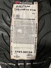 2 New 235 40 18 Yokohama Advan Neova AD08 R Summer Tires picture