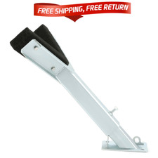 NEW Adjustable Bow Rest Catcher Stop for Boat Trailer Zinc-Plated Post Carpeted picture
