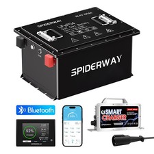 36V 105Ah Golf Cart  Lithium Battery Conversion kit for Club Car DS Carryall picture