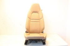 20-26 PORSCHE 911 Carrera 4 992 Tan Driver Left Front Leather Seat Assembly picture