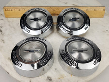 4x Vintage Chevrolet 1967-70 Center Hub Cap Disc Brakes 552269 552272 552317 picture