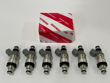 6 NEW OEM FUEL INJECTORS 23250-62030 CAMRY ES300 3.0L TACOMA 4RUNNER T100 3.4L picture