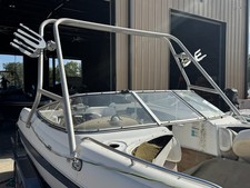 1998 Four Winns 200 Horizon Aluminum Wakeboard Ski Tower w/ Dual Board Racks picture