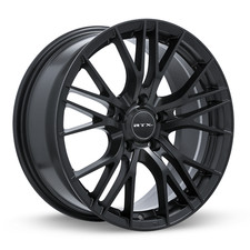 18 inch 18x8 RTX Vertex Satin Black wheel rim 5x120 +35 picture