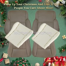 6x For 1996-2002 Toyota 4Runner Front Leather Seat Cover Oak Tan & Foam Cushion picture