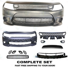 FOR 2015-2023 Dodge Charger SRT-8 SRT Hellcat FRONT BUMPER SET picture