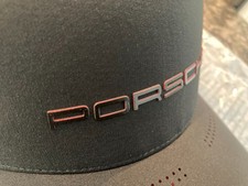PORSCHE DESIGN NEW FOR 2026 BLACK, MICROFIBER, PORSCHE HAT WITH UNIQUE FEATURES. picture